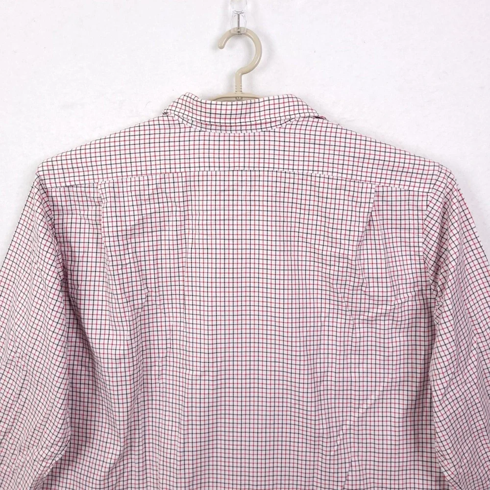 Polo Ralph Lauren Button Up Shirt Mens 2XL Westerton Classic Fit Check Cotton